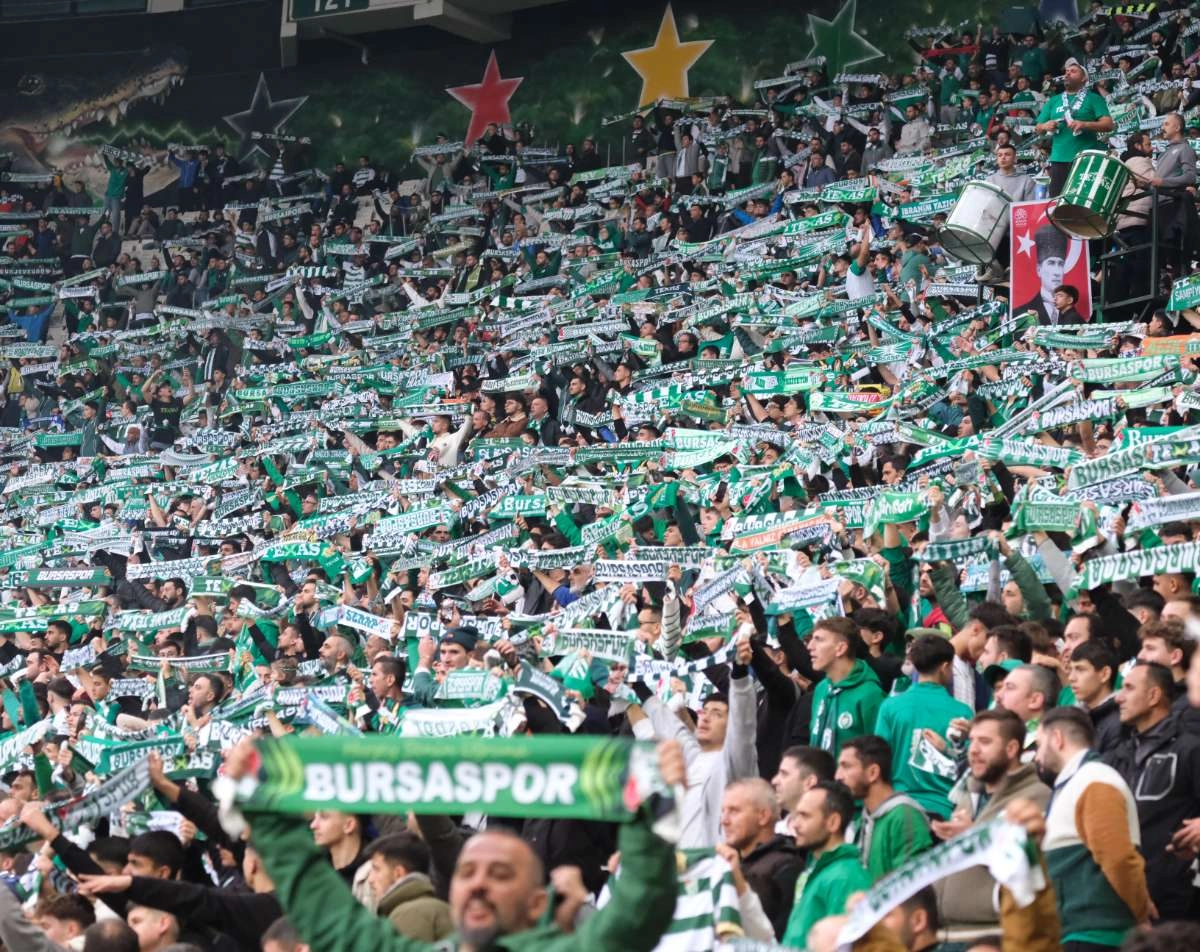 (ÖZEL) Bursaspor - Fethiyespor taraftar fotoğrafları 1