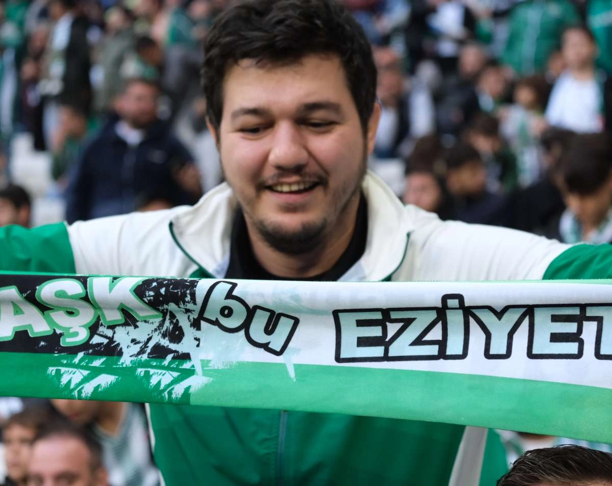 (ÖZEL) Bursaspor - Fethiyespor taraftar fotoğrafları 1