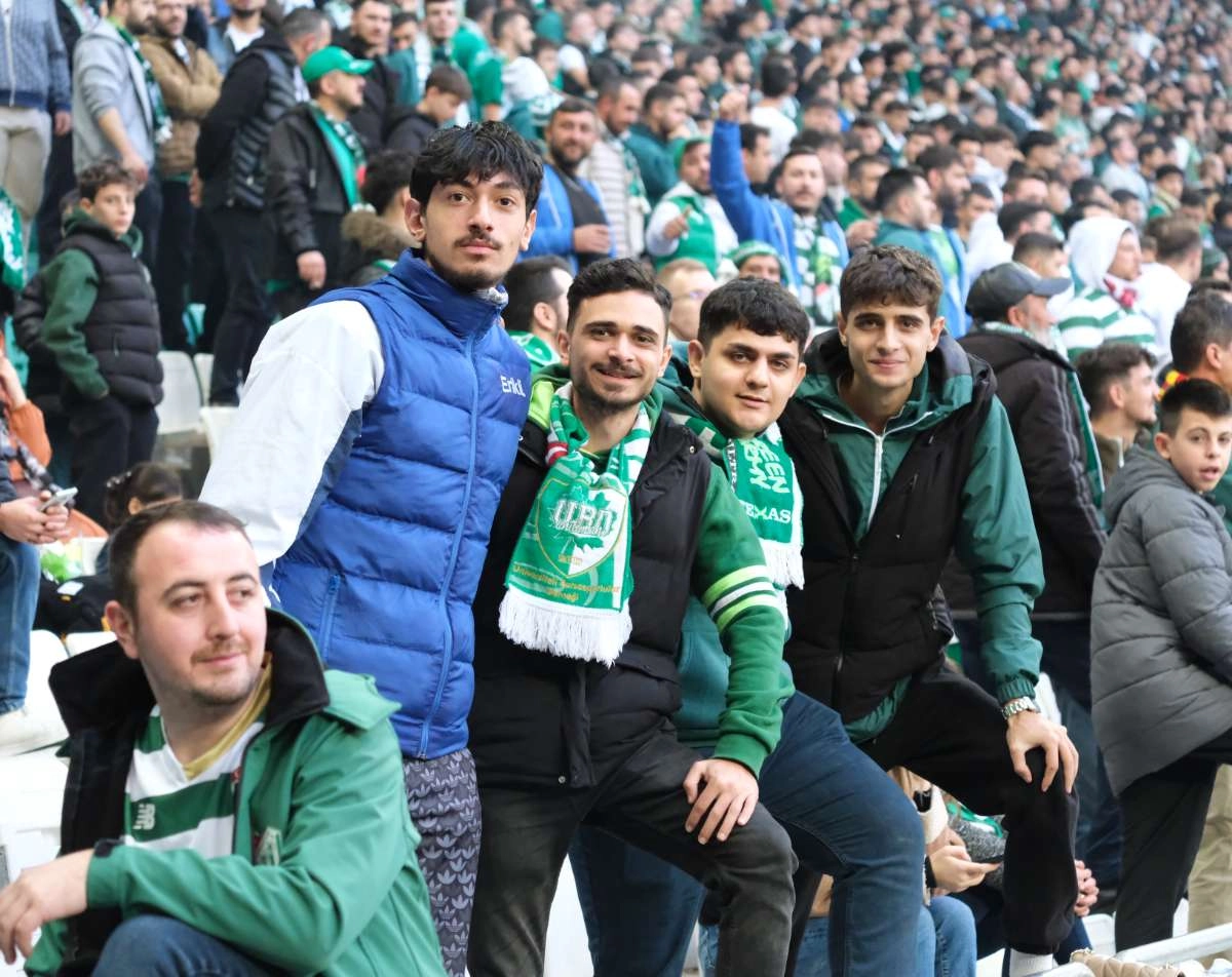 (ÖZEL) Bursaspor - Fethiyespor taraftar fotoğrafları 1