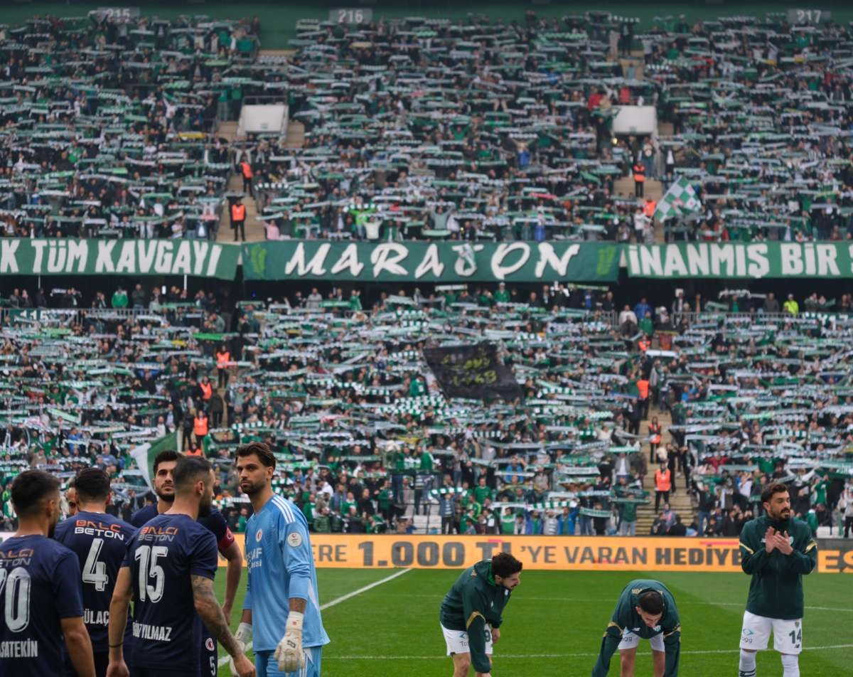 (ÖZEL) Bursaspor - Fethiyespor taraftar fotoğrafları 1