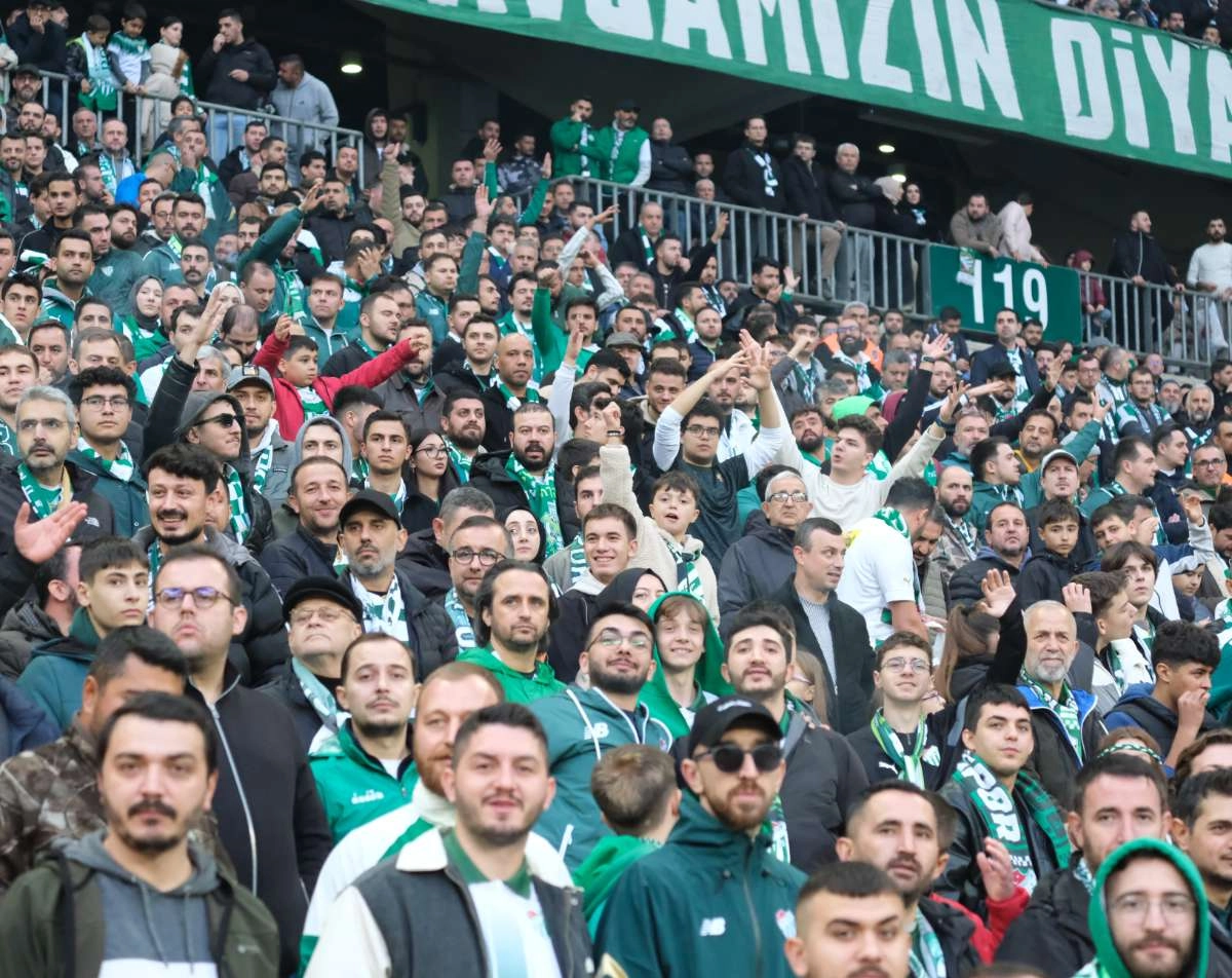 (ÖZEL) Bursaspor - Fethiyespor taraftar fotoğrafları 1