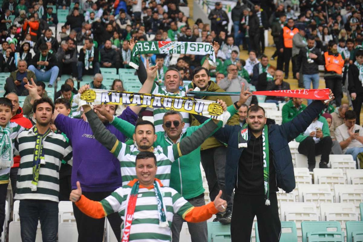 (ÖZEL) Bursaspor - Fethiyespor taraftar fotoğrafları 2