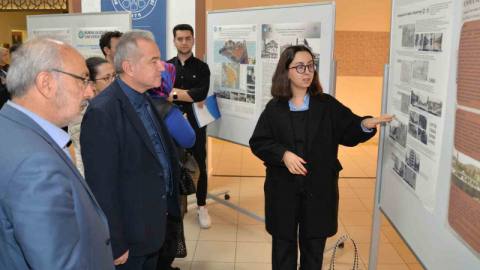 Bursa kent tarihi çalışmaları BUÜ’de sergilendi