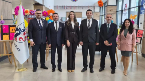 KalDer Bursa'dan Gökkuşağı Cambridge International School'a ziyaret