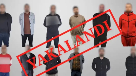 Kırmızı bülten operasyonu!