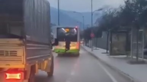 Trafikte tehlikeli anlar