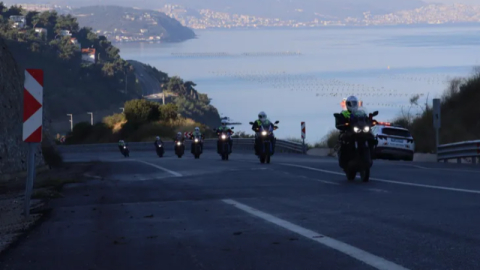 Jandarma'dan motosiklet sürücülerine ileri sürüş kursu