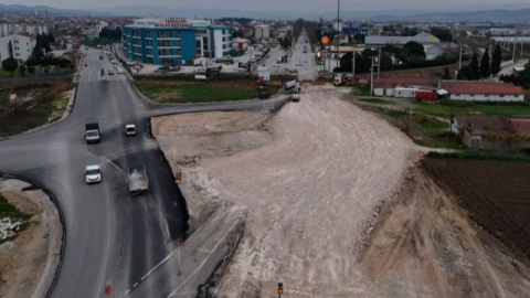 Yenişehir'in giriş çıkışlarında büyük revizyon