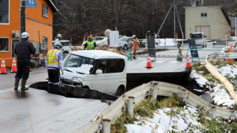 Japonya’daki 7,5’lik depremde 30 yaralı