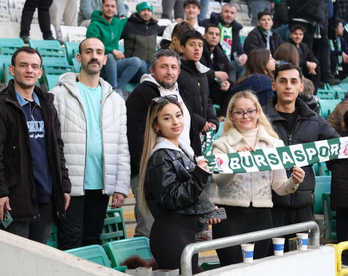 (ÖZEL) Bursaspor - Ankara Demirspor taraftar fotoğrafları 1