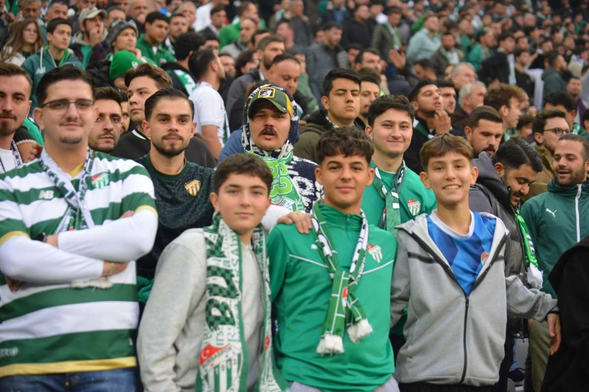 (ÖZEL) Bursaspor - Ankara Demirspor taraftar fotoğrafları 2