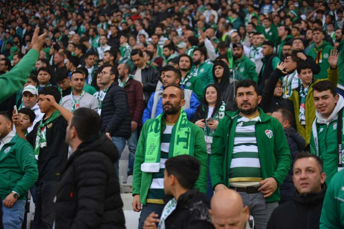 (ÖZEL) Bursaspor - Ankara Demirspor taraftar fotoğrafları 2