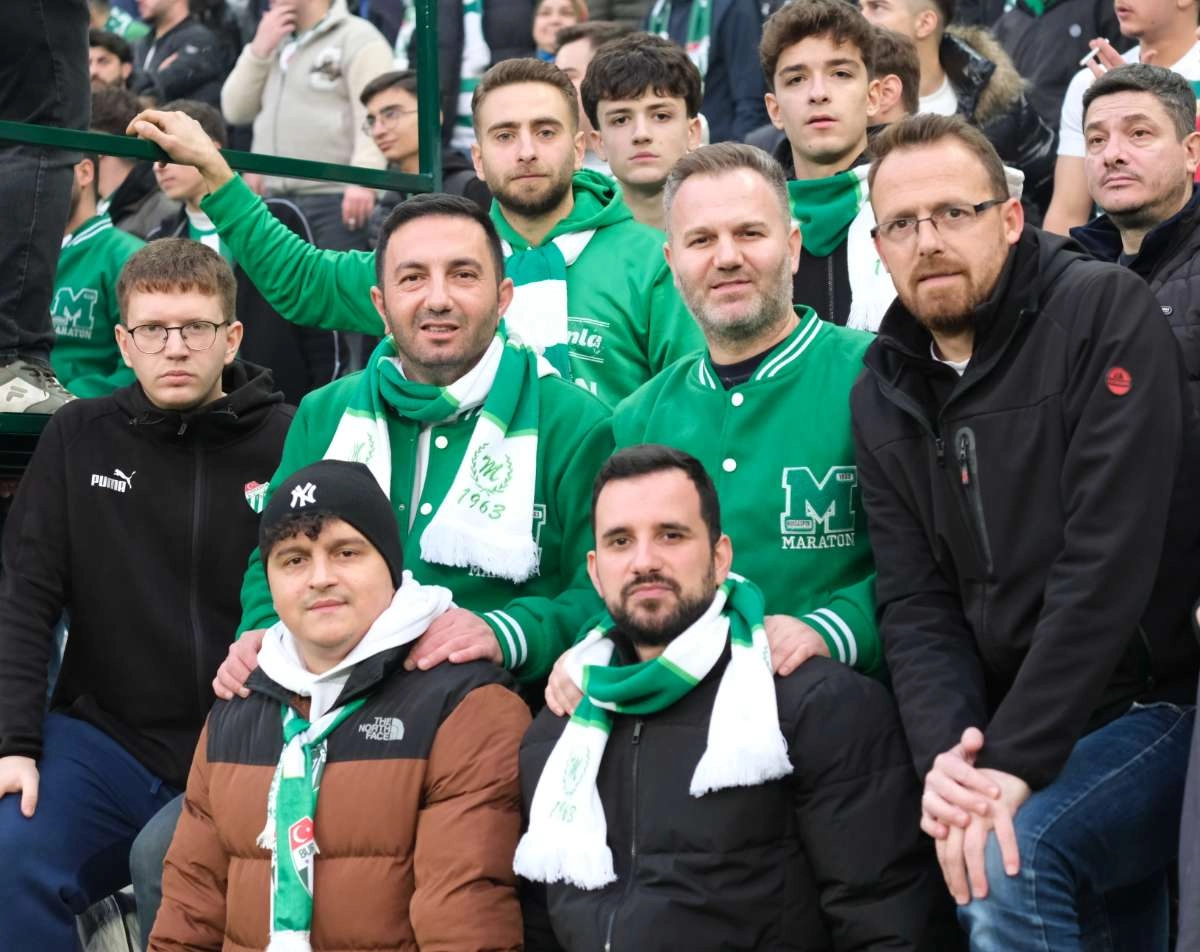 (ÖZEL) Bursaspor - Ankara Demirspor taraftar fotoğrafları 1