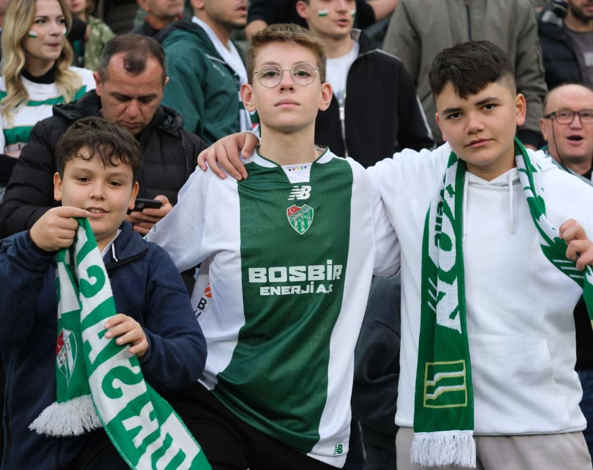 (ÖZEL) Bursaspor - Ankara Demirspor taraftar fotoğrafları 1