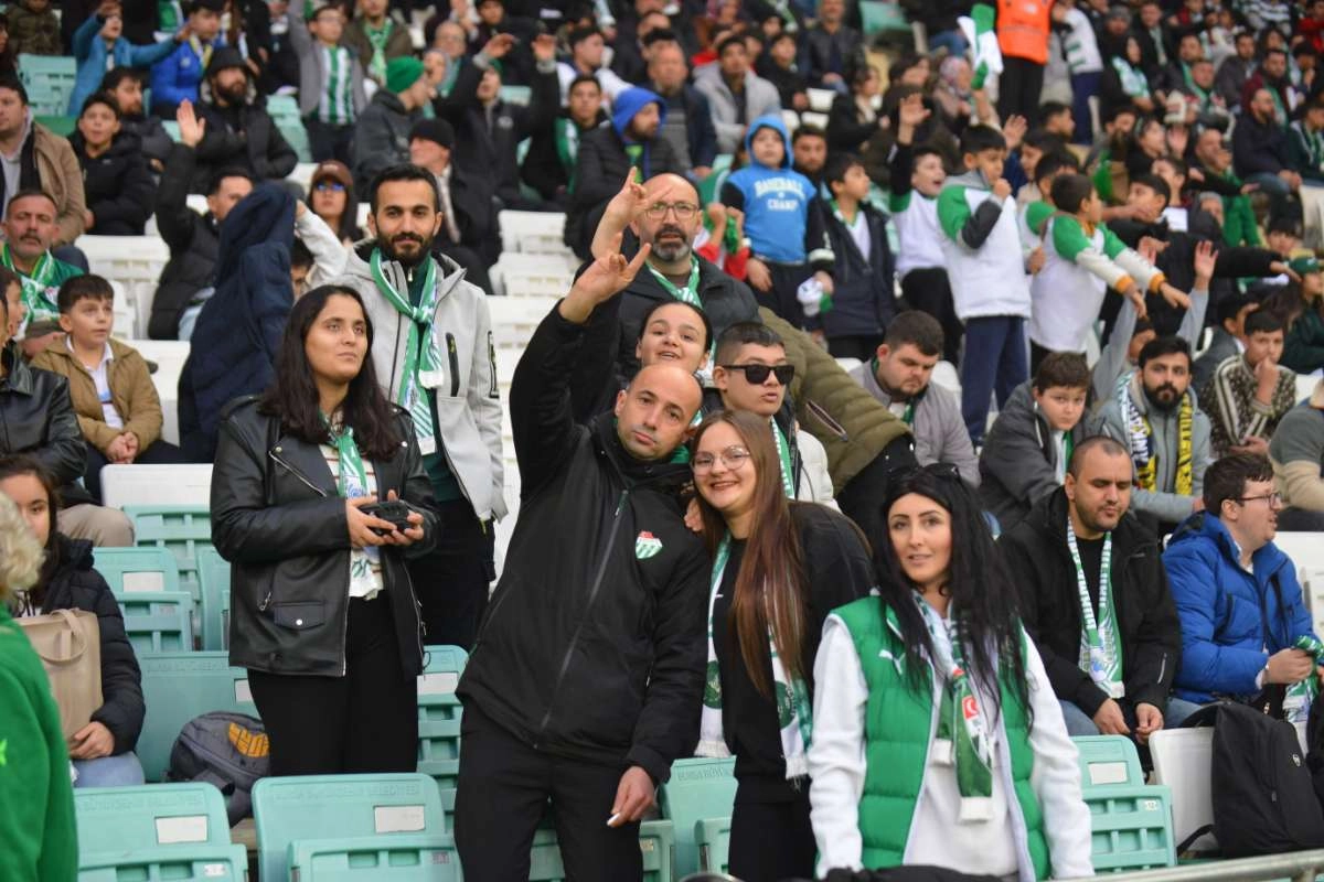 (ÖZEL) Bursaspor - Ankara Demirspor taraftar fotoğrafları 2