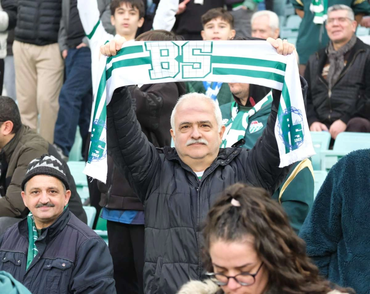 (ÖZEL) Bursaspor - Ankara Demirspor taraftar fotoğrafları 1