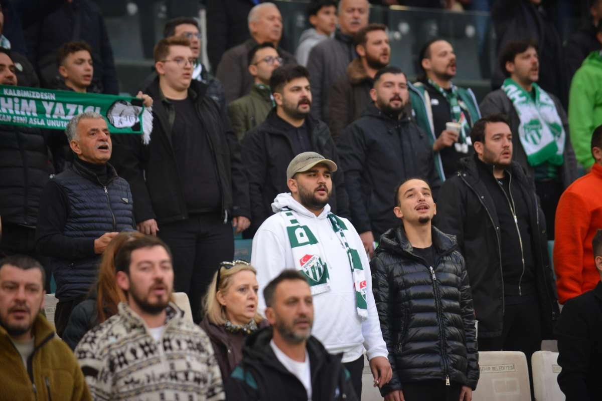 (ÖZEL) Bursaspor - Ankara Demirspor taraftar fotoğrafları 2