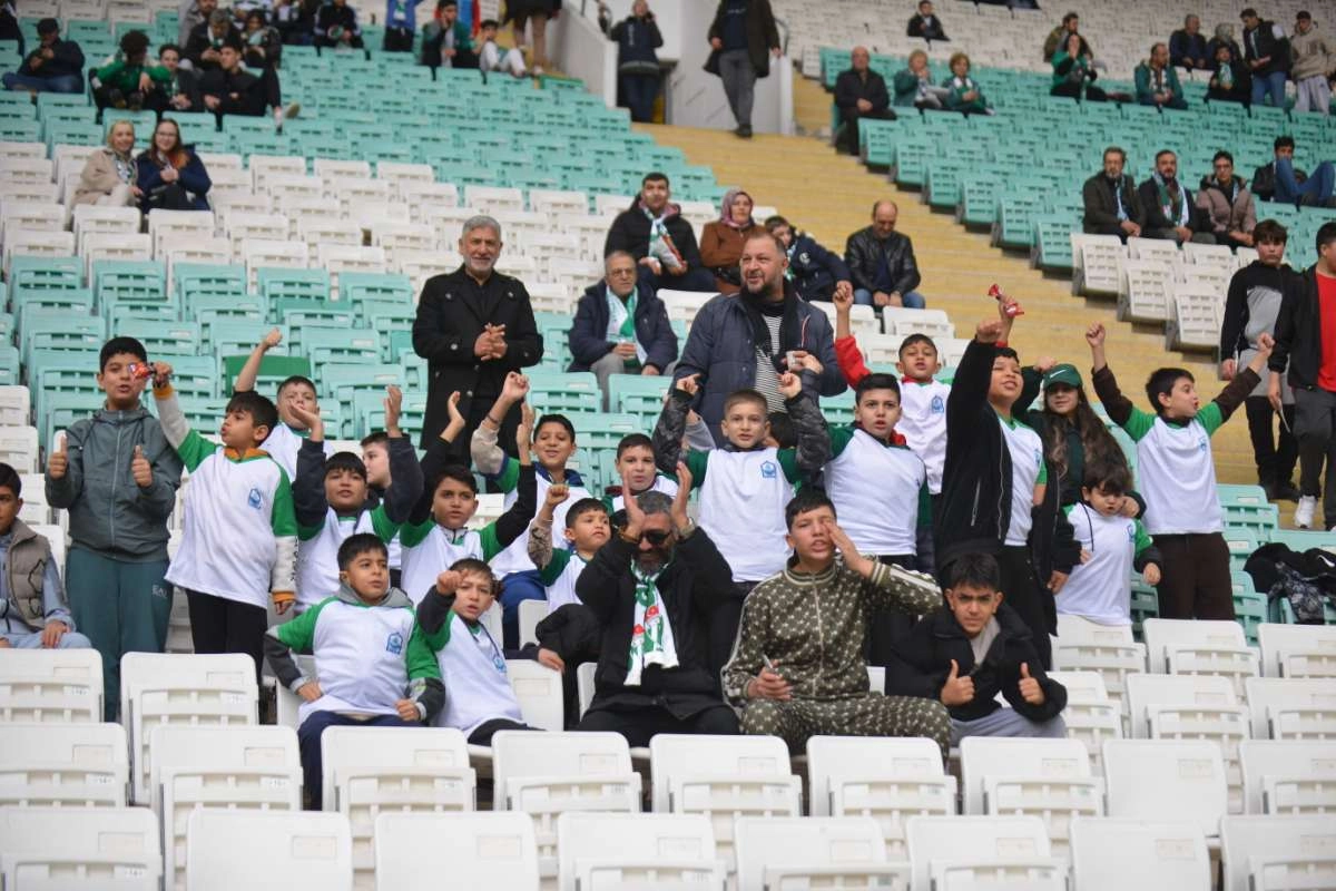 (ÖZEL) Bursaspor - Ankara Demirspor taraftar fotoğrafları 2