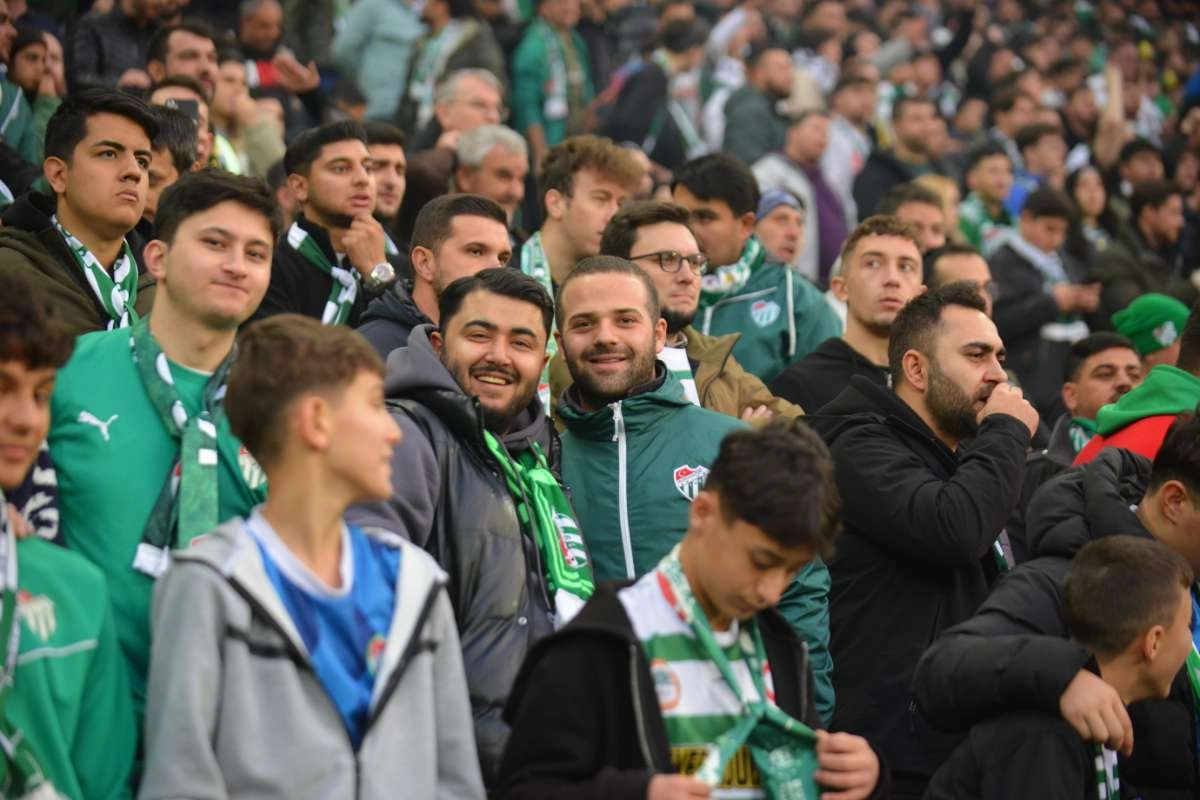 (ÖZEL) Bursaspor - Ankara Demirspor taraftar fotoğrafları 2