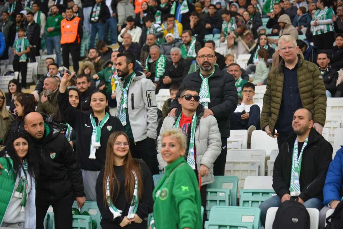 (ÖZEL) Bursaspor - Ankara Demirspor taraftar fotoğrafları 2