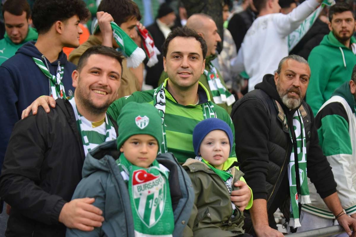 (ÖZEL) Bursaspor - Ankara Demirspor taraftar fotoğrafları 2