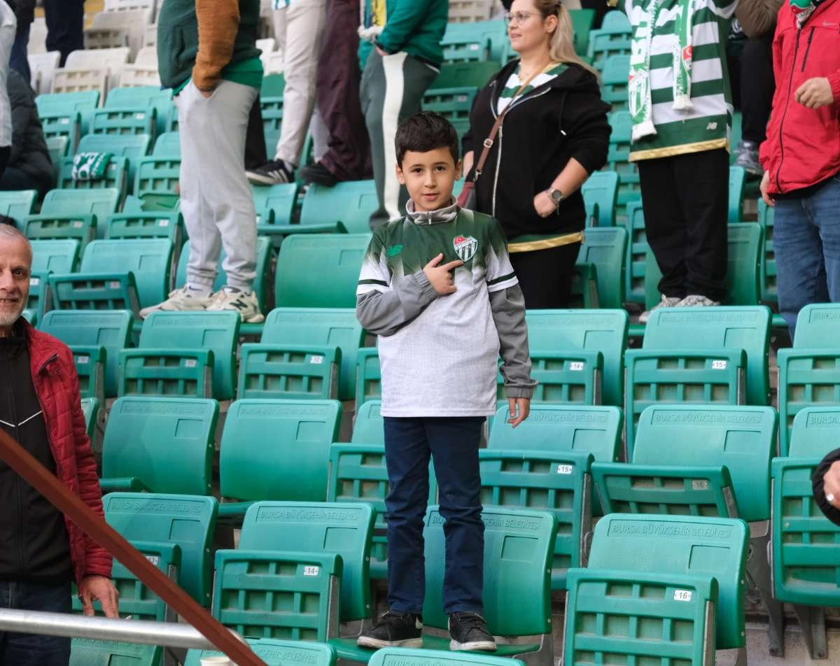 (ÖZEL) Bursaspor - Ankara Demirspor taraftar fotoğrafları 1