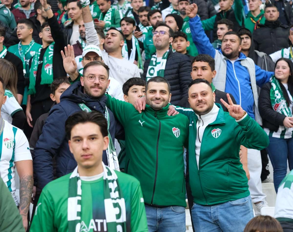 (ÖZEL) Bursaspor - Ankara Demirspor taraftar fotoğrafları 1