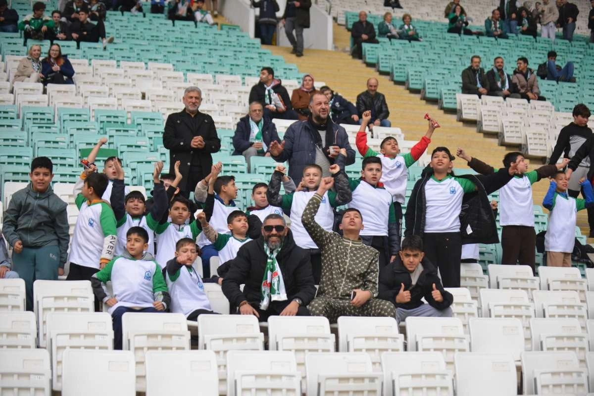 (ÖZEL) Bursaspor - Ankara Demirspor taraftar fotoğrafları 2