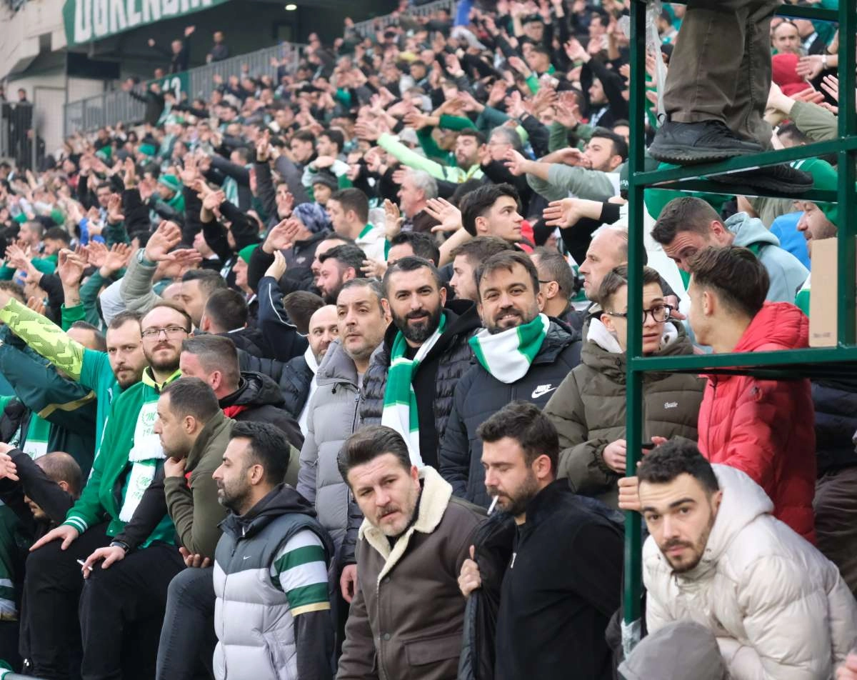 (ÖZEL) Bursaspor - Ankara Demirspor taraftar fotoğrafları 1