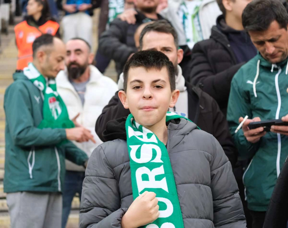 (ÖZEL) Bursaspor - Ankara Demirspor taraftar fotoğrafları 1