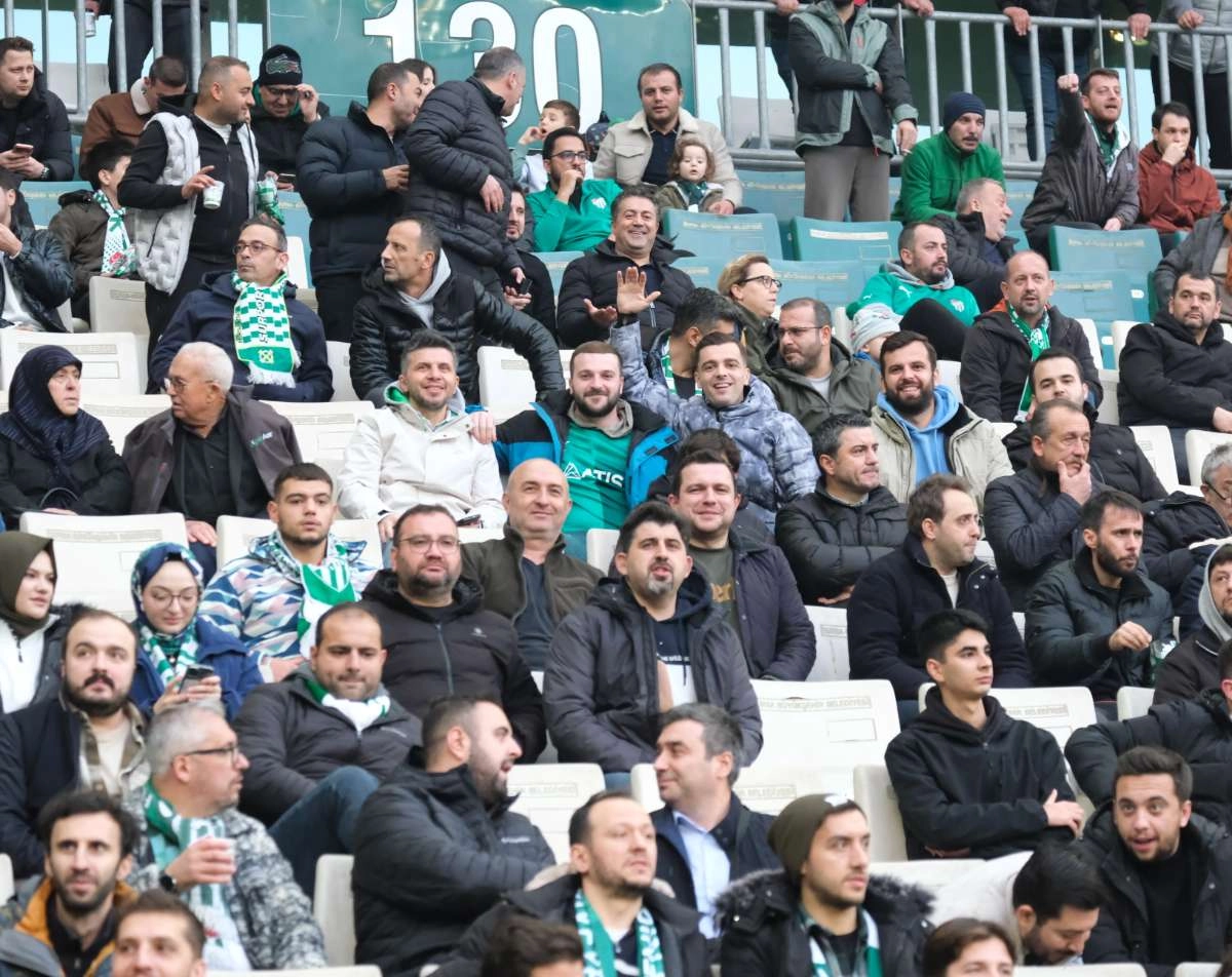 (ÖZEL) Bursaspor - Ankara Demirspor taraftar fotoğrafları 1