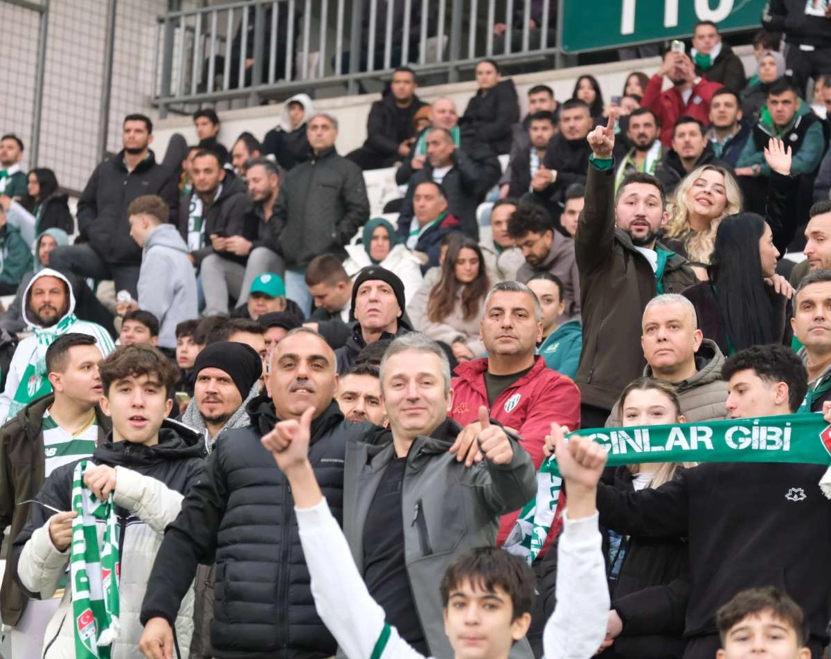 (ÖZEL) Bursaspor - Ankara Demirspor taraftar fotoğrafları 1