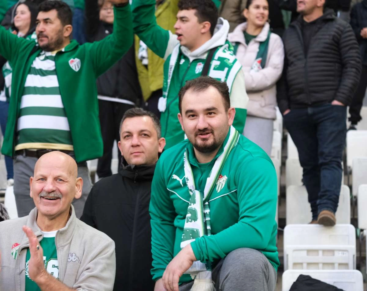 (ÖZEL) Bursaspor - Ankara Demirspor taraftar fotoğrafları 1