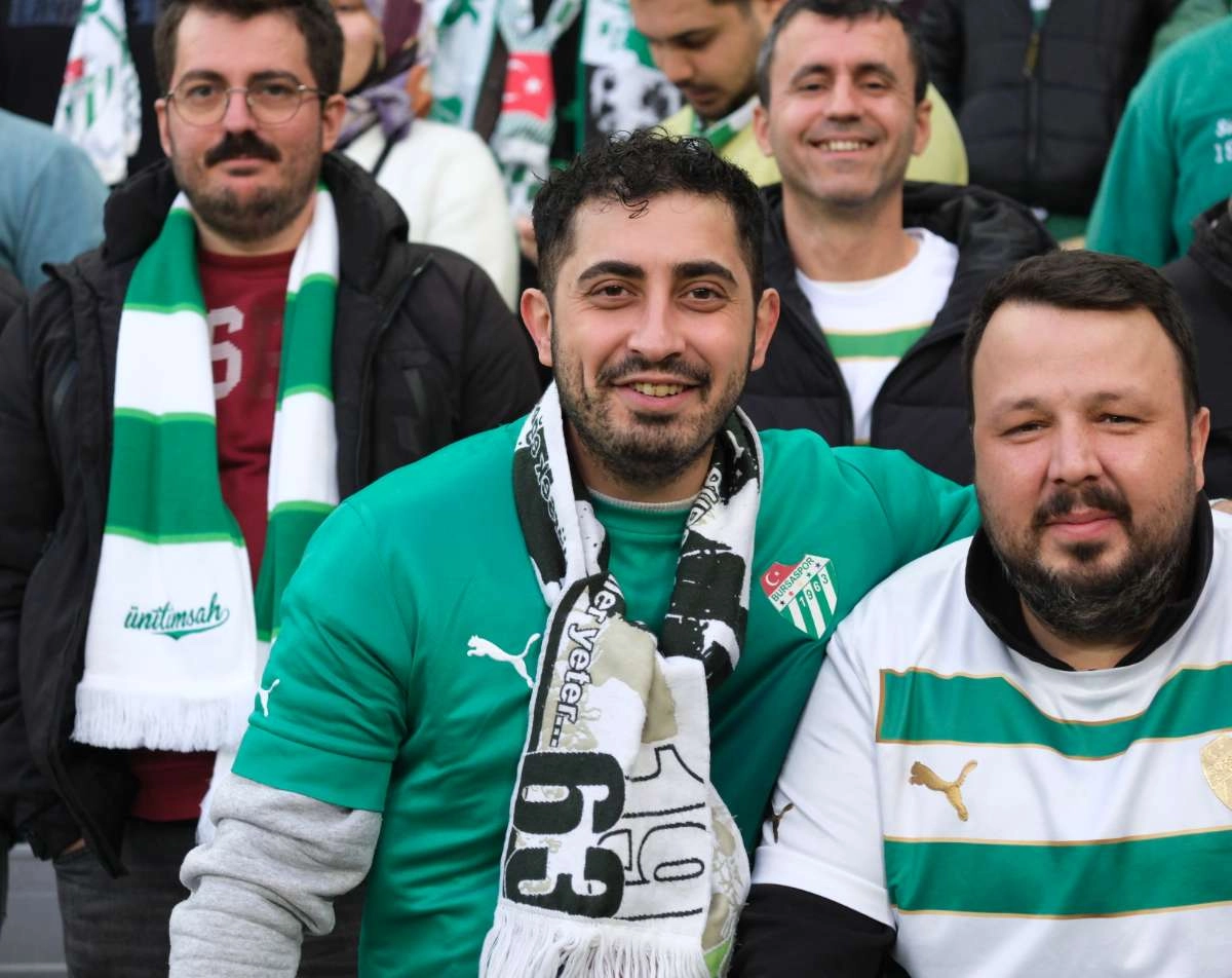 (ÖZEL) Bursaspor - Ankara Demirspor taraftar fotoğrafları 1