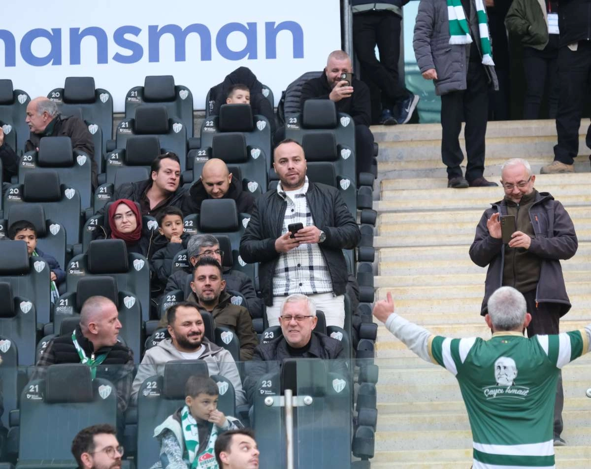 (ÖZEL) Bursaspor - Ankara Demirspor taraftar fotoğrafları 1