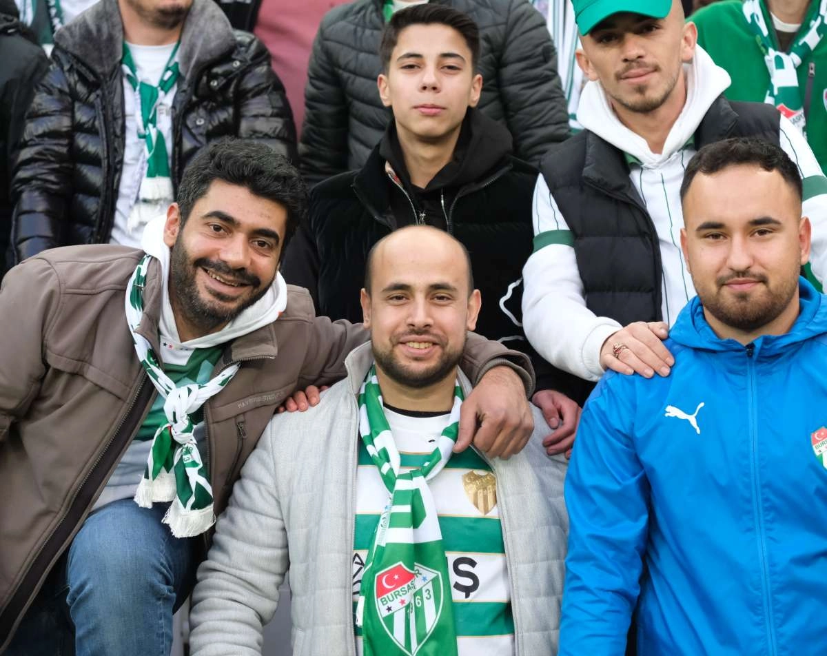 (ÖZEL) Bursaspor - Ankara Demirspor taraftar fotoğrafları 1