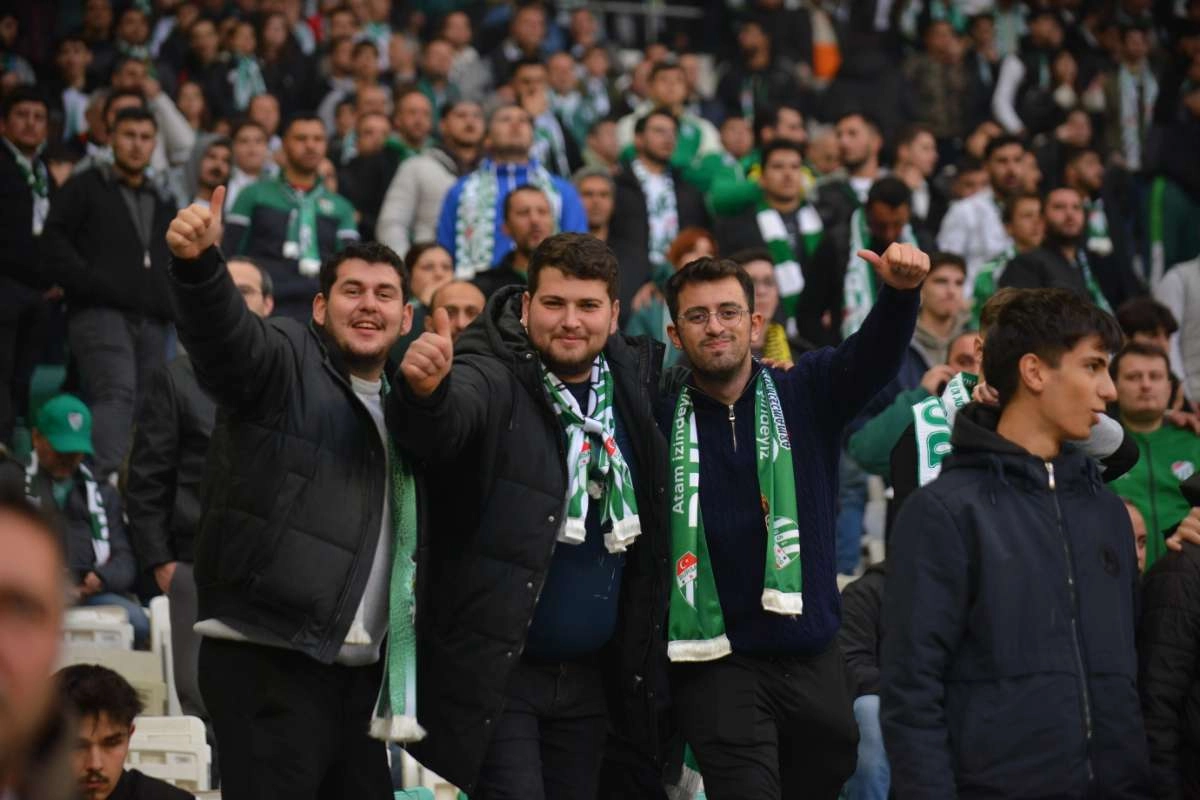(ÖZEL) Bursaspor - Ankara Demirspor taraftar fotoğrafları 2