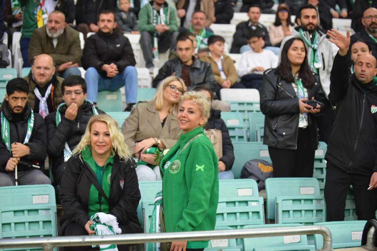 (ÖZEL) Bursaspor - Ankara Demirspor taraftar fotoğrafları 2