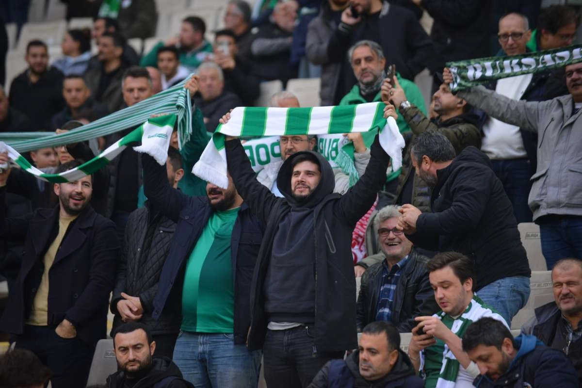 (ÖZEL) Bursaspor - Ankara Demirspor taraftar fotoğrafları 2