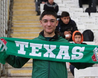 (ÖZEL) Bursaspor - Ankara Demirspor taraftar fotoğrafları 1