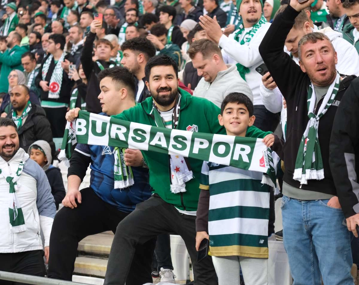 (ÖZEL) Bursaspor - Ankara Demirspor taraftar fotoğrafları 3