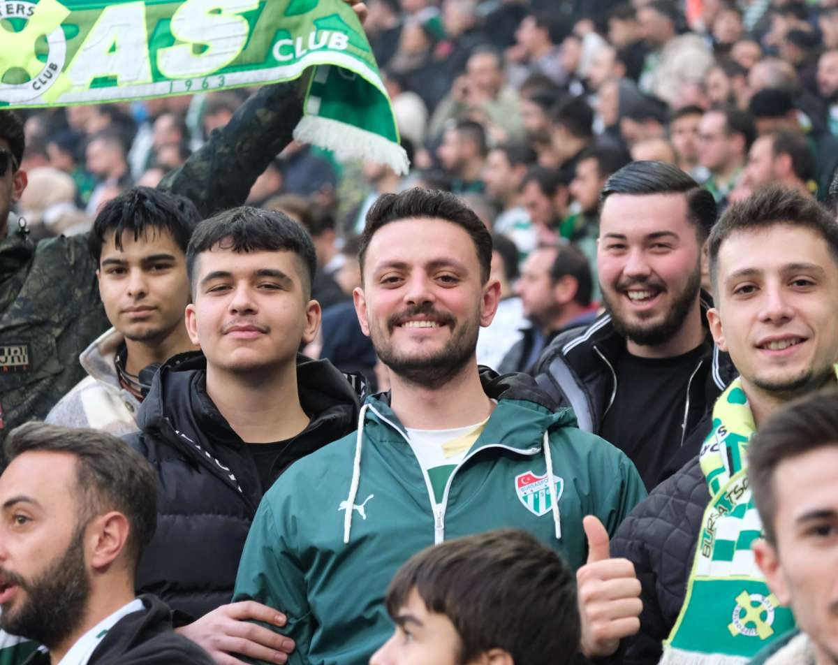 (ÖZEL) Bursaspor - Ankara Demirspor taraftar fotoğrafları 3