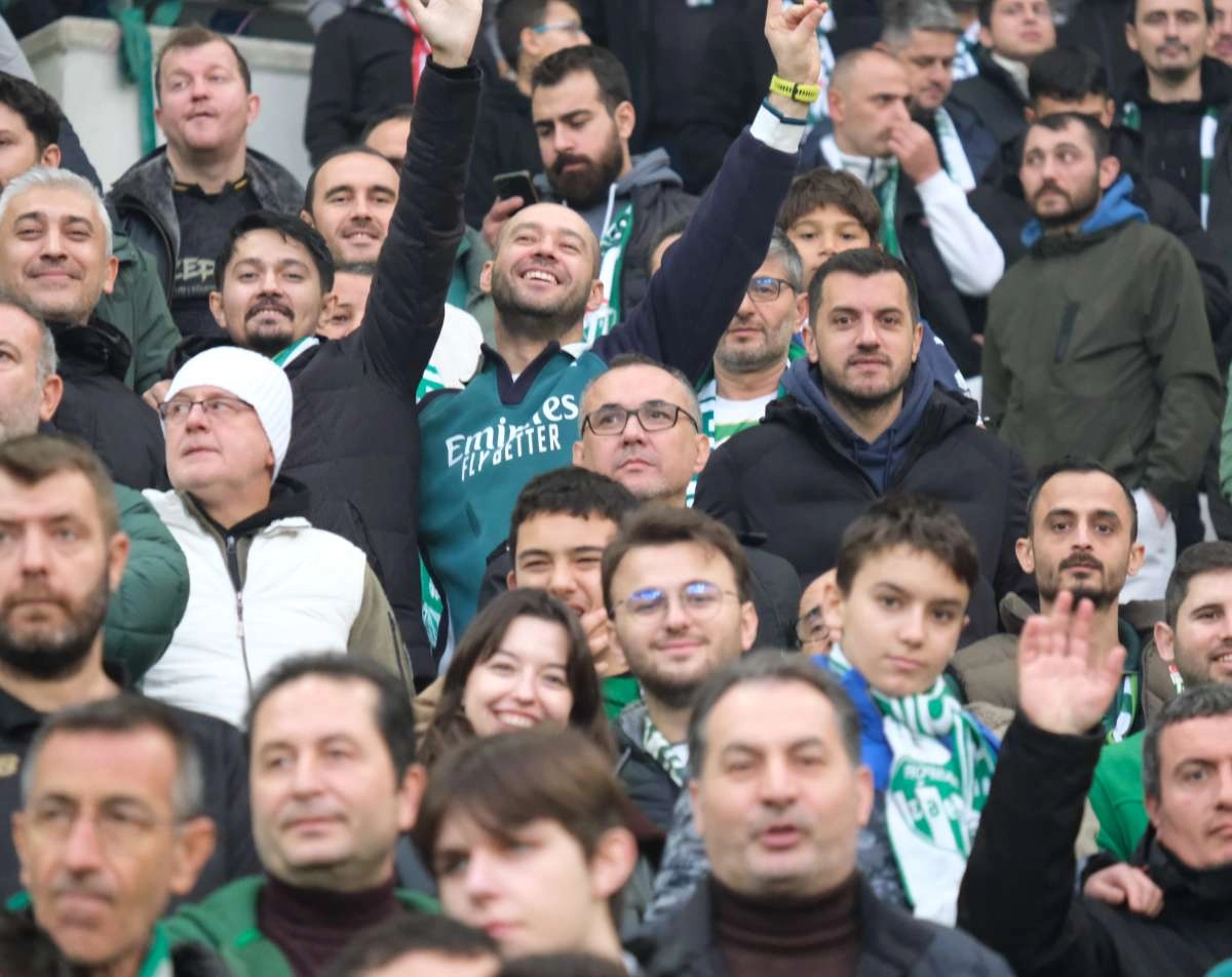 (ÖZEL) Bursaspor - Ankara Demirspor taraftar fotoğrafları 3