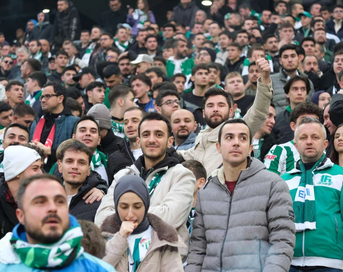 (ÖZEL) Bursaspor - Ankara Demirspor taraftar fotoğrafları 3