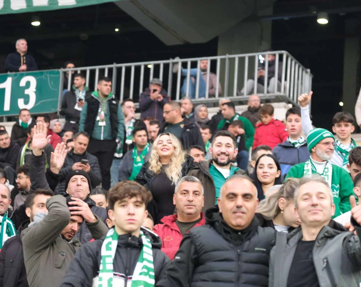 (ÖZEL) Bursaspor - Ankara Demirspor taraftar fotoğrafları 3