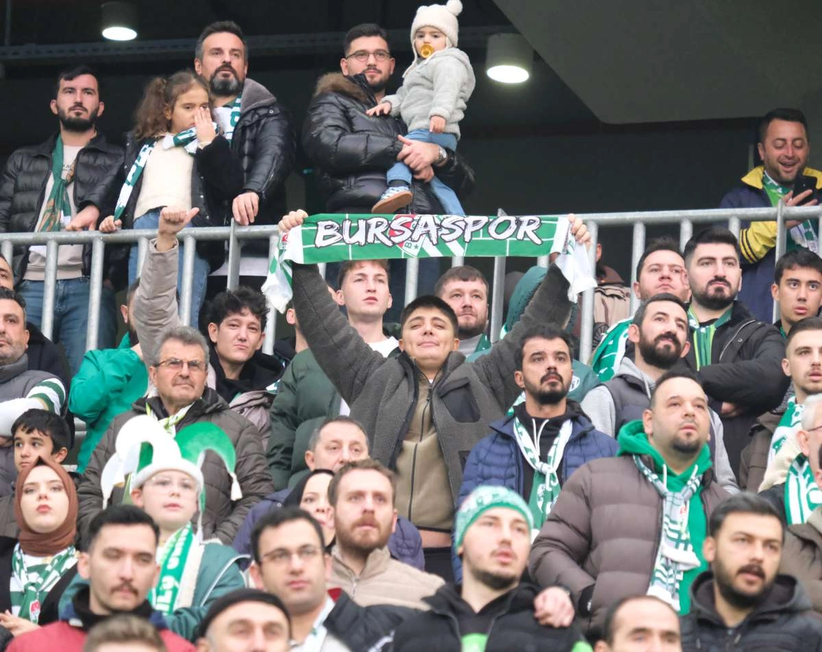 (ÖZEL) Bursaspor - Ankara Demirspor taraftar fotoğrafları 3