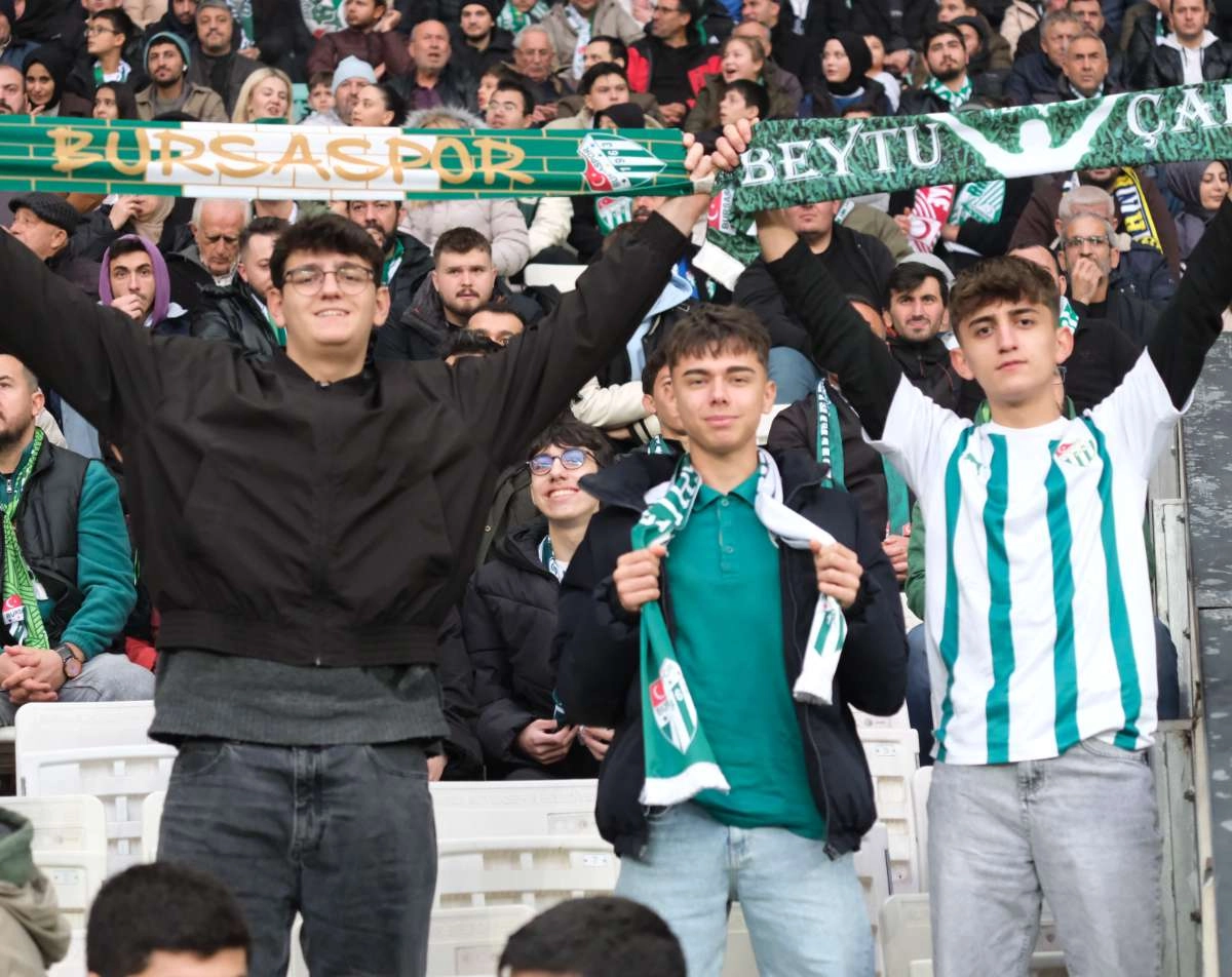 (ÖZEL) Bursaspor - Ankara Demirspor taraftar fotoğrafları 3