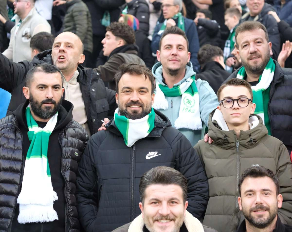 (ÖZEL) Bursaspor - Ankara Demirspor taraftar fotoğrafları 3