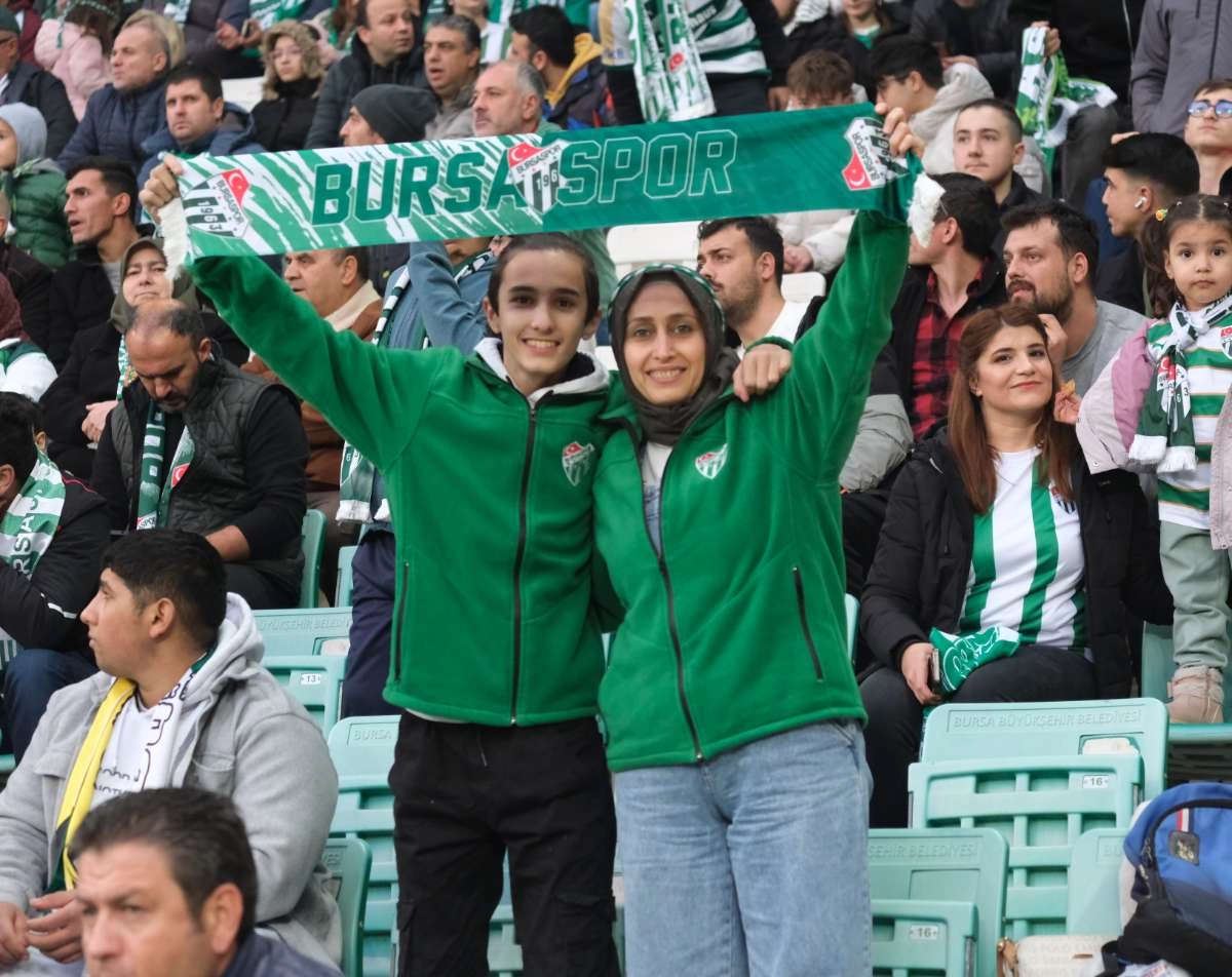 (ÖZEL) Bursaspor - Ankara Demirspor taraftar fotoğrafları 3