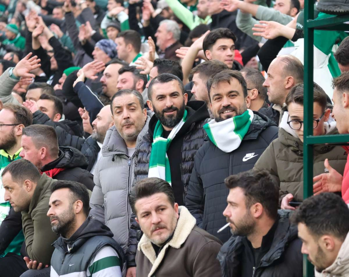 (ÖZEL) Bursaspor - Ankara Demirspor taraftar fotoğrafları 3